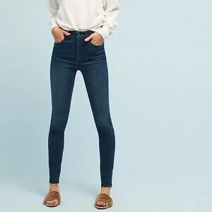 Anthro Pilcro and the Letterpress Ultra High Rise Skinny Sz 27